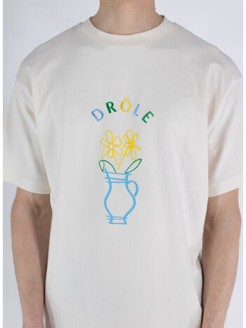 T-SHIRT POT DE FLEURS, CM CREAM, small