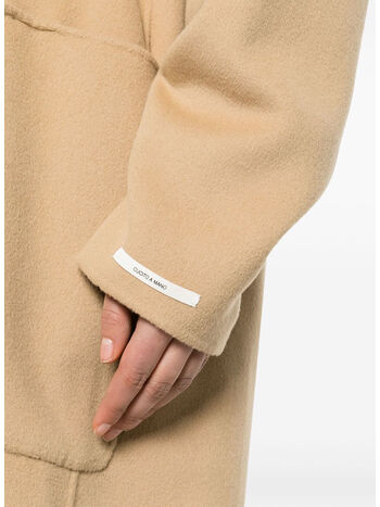 CAPPOTTO A VESTAGLIA POLKA, 016 BEIGE, small