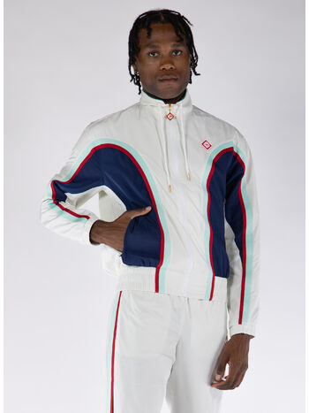 FELPA SIDE PANELLED, 01 WHITE, small