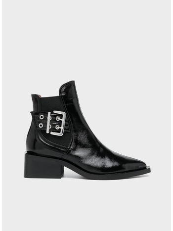STIVALE CHUNKY BUCKLE CHELSEA NAPLACK, 099 BLACK, small