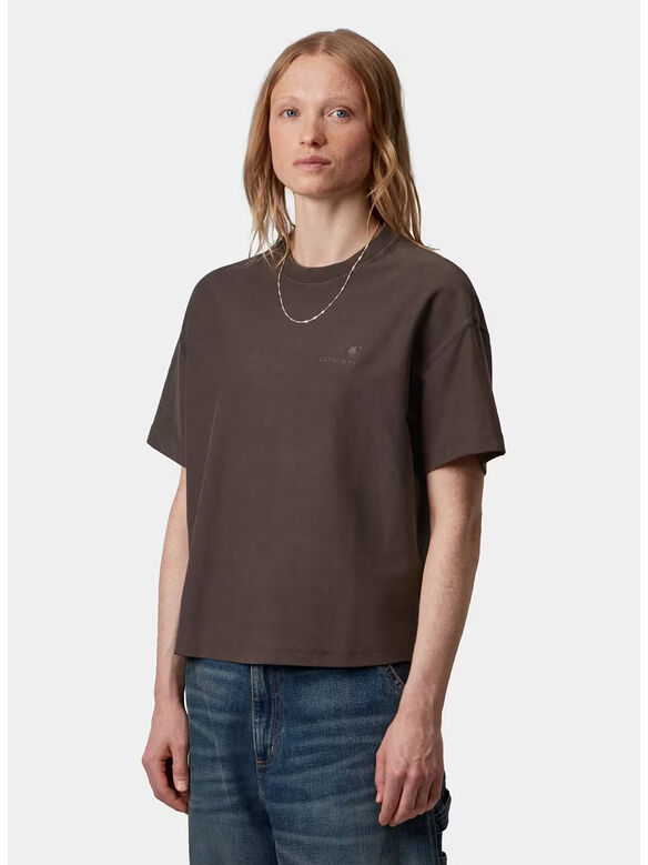 T-SHIRT LAMBERT, 47FQ TOBACCO, MOON WASH, medium