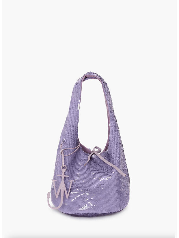 BORSA MINI SEQUIN SHOPPER, 730 LILAC, large