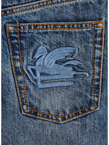 JEANS CON PEGASO RICAMATO, 200, small
