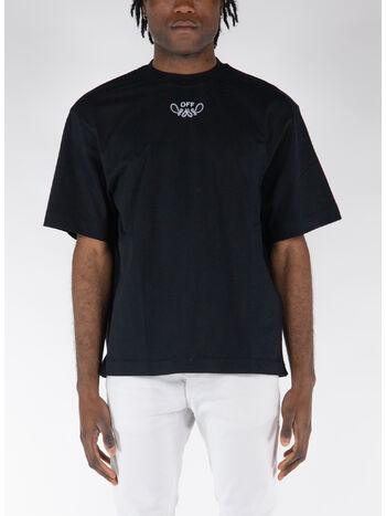 T-SHIRT BANDANA ARROW SKATE, 1001 BLACK WHITE, small