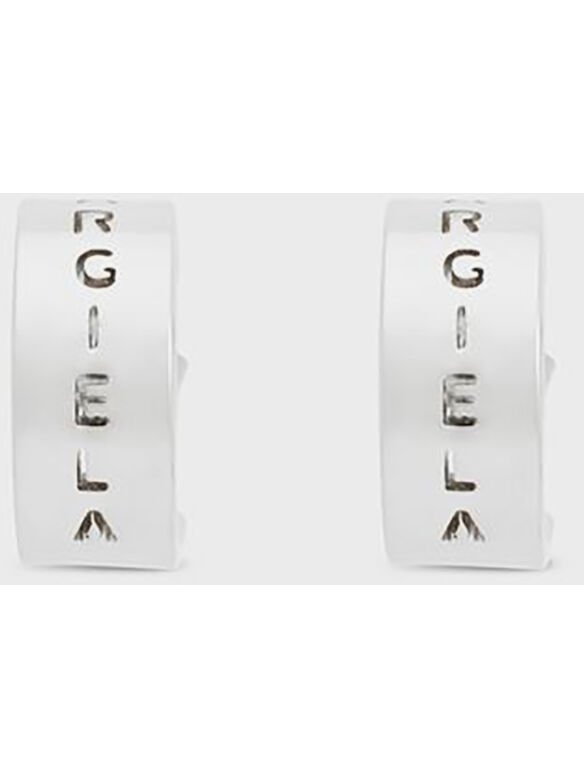 ORECCHINI LOGO, 951 SILVER, medium