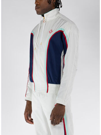 FELPA SIDE PANELLED, 01 WHITE, small