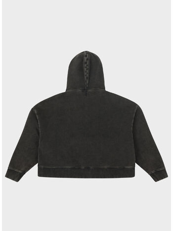 FELPA ARCHIVE HEAVY HOOD UNISEX, 0392 WASHED BLACK , small