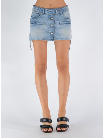 GONNA DIRTY BLUE DENIM STRAP MINI, 7011 LIGHT BLUE WASH, small