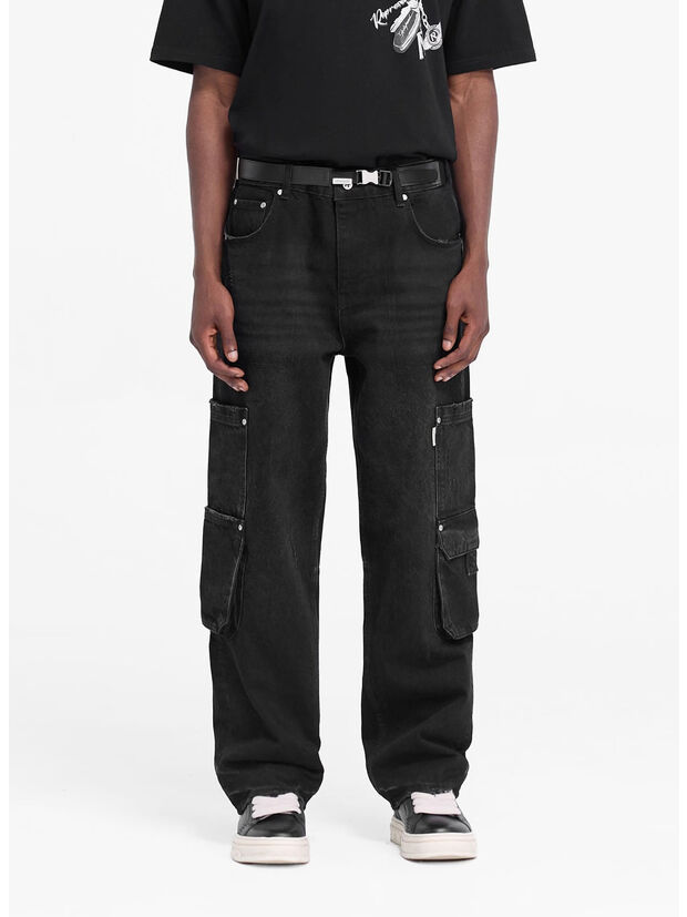 JEANS R3 WORKSHOP DENIM, 001 BLACK, large