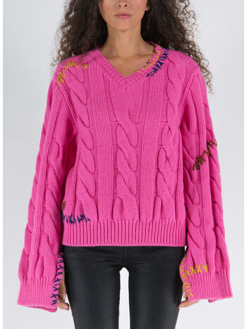 CARDIGAN, 00C73 FUCHSIA FLUO, small