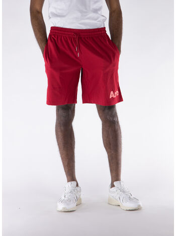 SHORTS SAMUEL LOGO, BORDEAUX, small
