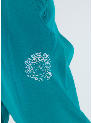 PANTALONE CREST, TEAL TEAL / WHITE, small