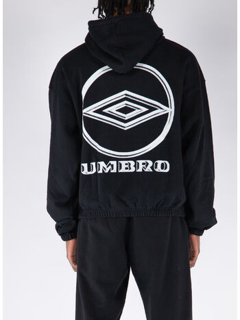 FELPA HOODIE MASKED, BLK0001 BLACK, small