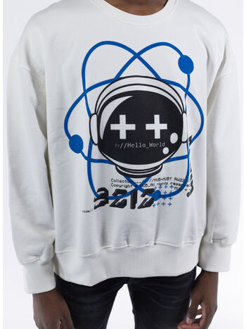 FELPA HUBY FACE, WHT WHITE, small