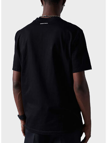 T-SHIRT REGULAR FIT, 900 BLACK, small