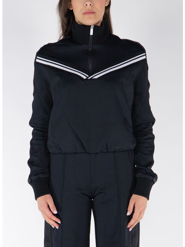 GIACCA SPORTIVA A COSTE, 1001 BLACK WHITE, large