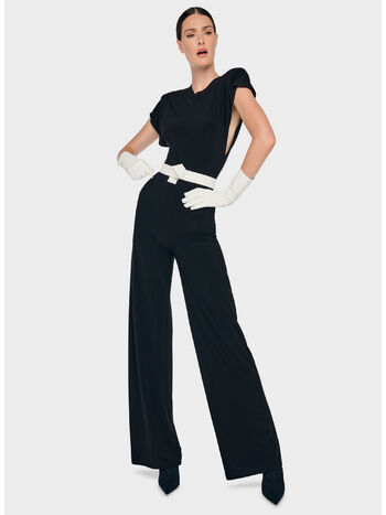 TUTA SLEEVES JUMPSUIT, BLACK BLACK, small
