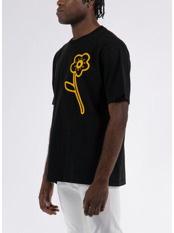 T-SHIRT RUE VIVIENNE OVERSIZE, 99J BLACK, small