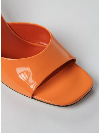 SCARPA ROMY ORANGE PATENT LEATHER, OR ORANGE, small