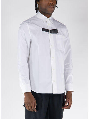 CAMICIA INFORMAL HEAVY POPLIN FABRIC, 1W000 OPTICAL WHITE, small