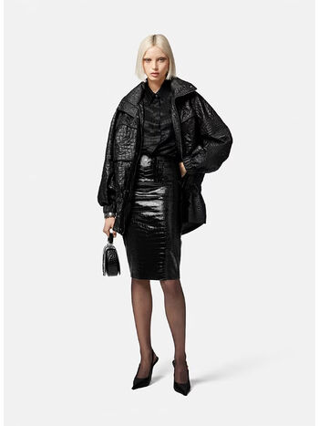 GONNA CROCODILE PRINT, 1B000 BLACK, small