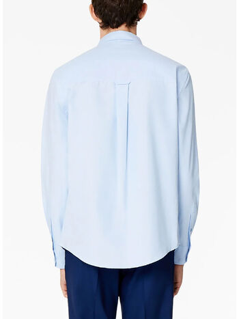 CAMICIA AMI DE COEUR SHIRT, 450 SKY BLUE/450, small
