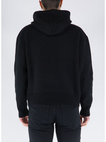 MAGLIONE ADC KNITTED, BLACKRED009, small