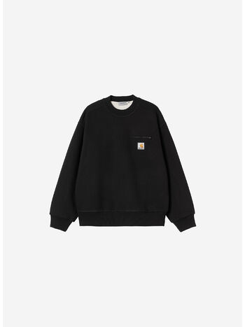 FELPA DETROIT, 8906 BLACK STONE WASHED, small
