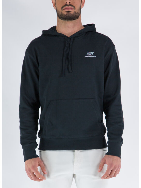 FELPA UNI-SSENTIALS HOODIE UNISEX, BK BLACK, medium