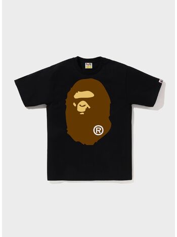 T-SHIRT BIG APE HEAD, BLACK, small