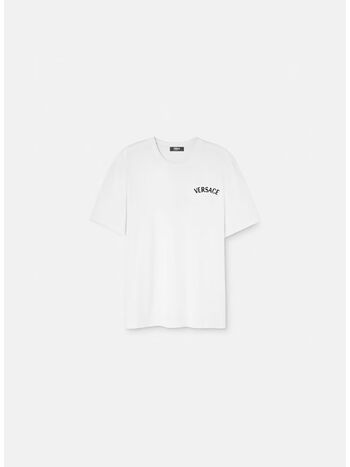 T-SHIRT FABRIC EMBROIDE, 1W010 WHITE, small