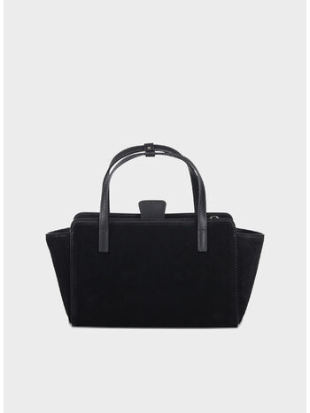 BORSA FLAP, BLK OFF BLACK, small