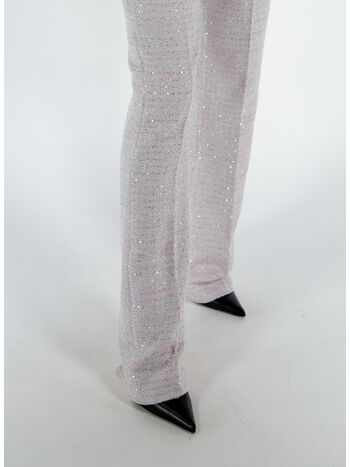 PANTALONE SVASATO CON PAILLETTES, , small