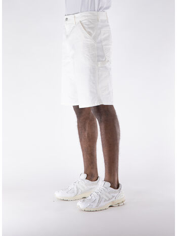 SHORTS SINGLE KNEE, 35002 OFF WHITE RINSED, small