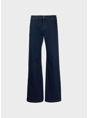 JEANS FLARE DENIM STRETCH, , small