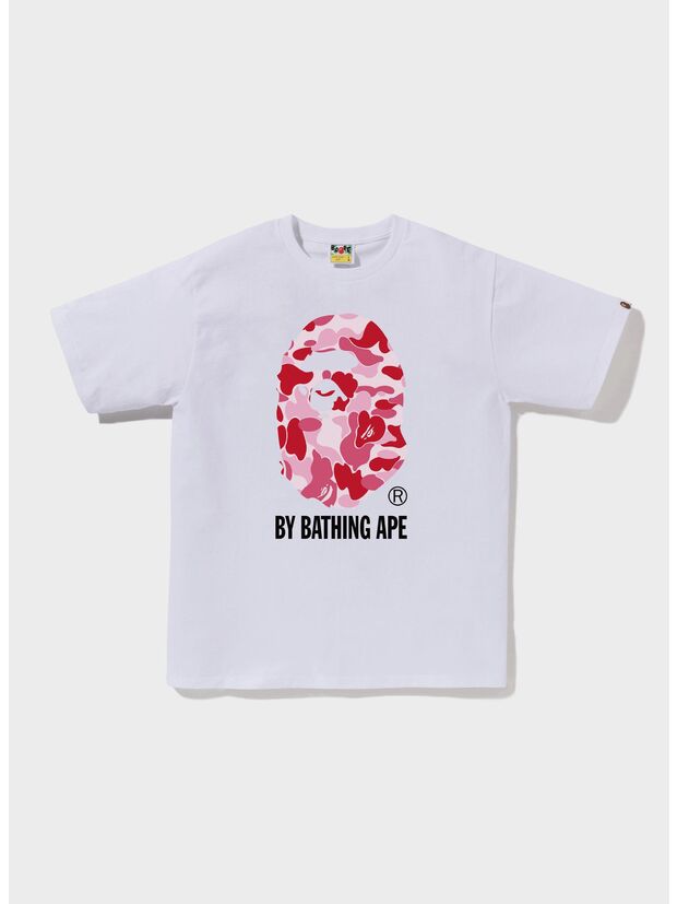 T-SHIRT ABC CAMO BY BATHING APE TEE, WHXPK, large