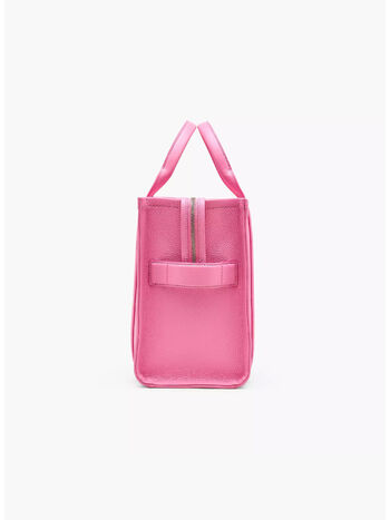 BORSA THE LEATHER MEDIUM TOTE, 666 PETAL PINK, small