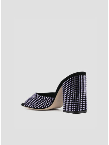 SCARPA HOLLY ANJA CRYSTAL MULE, VIOLET ONYX, small