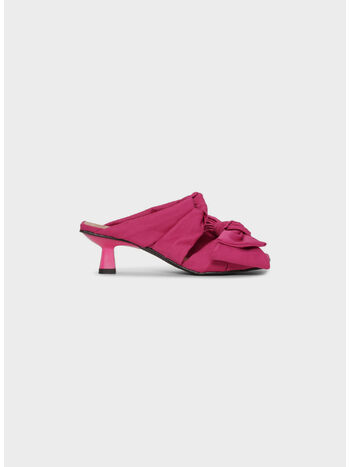 SCARPA SOFT KITTEN HEEL BOW, 487 LOVE POTION, small