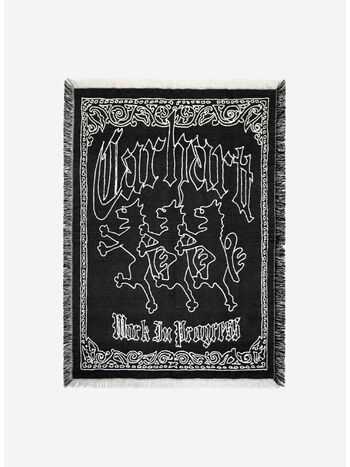 COPERTA HACKWORK UNISEX, K02XX BLACK/WAX, small