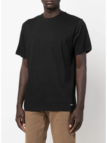 T-SHIRT STANDARD CREW NECK 2 PACK, 933XX BLACK/BLACK, small