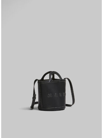 BORSA A SECCHIELLO PICCOLA IN PELLE TROPICALIA, 00N99, small