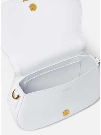 BORSA GRECA GODNESS, 1W00V BIANCO OTTICO-ORO VERSACE, small