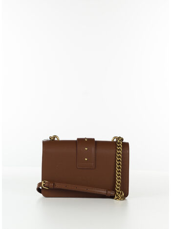BORSA LOVE ONE MINI, L48Q CUOIO/ANTIQUEGOLD, small