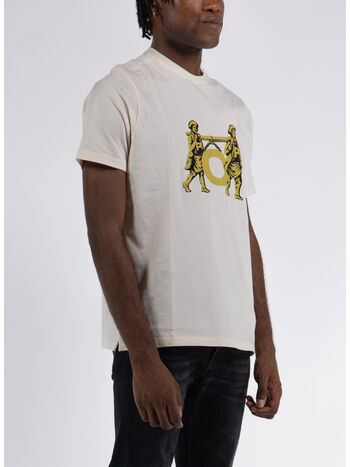 T-SHIRT CARRY, OFF WHITE, small