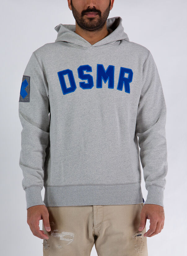 FELPA DESMORE FRONT LOGO HOODIE, , large