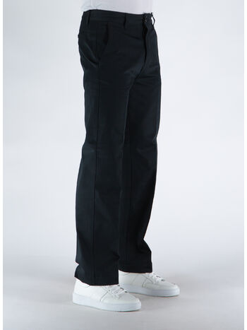 PANTALONE CHINO, 001 BLACK, small