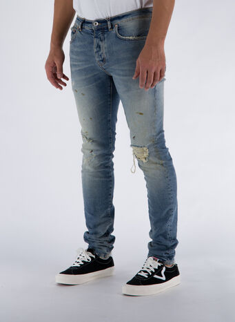 JEANS P001 WORN, LIGHTINDIGO, small