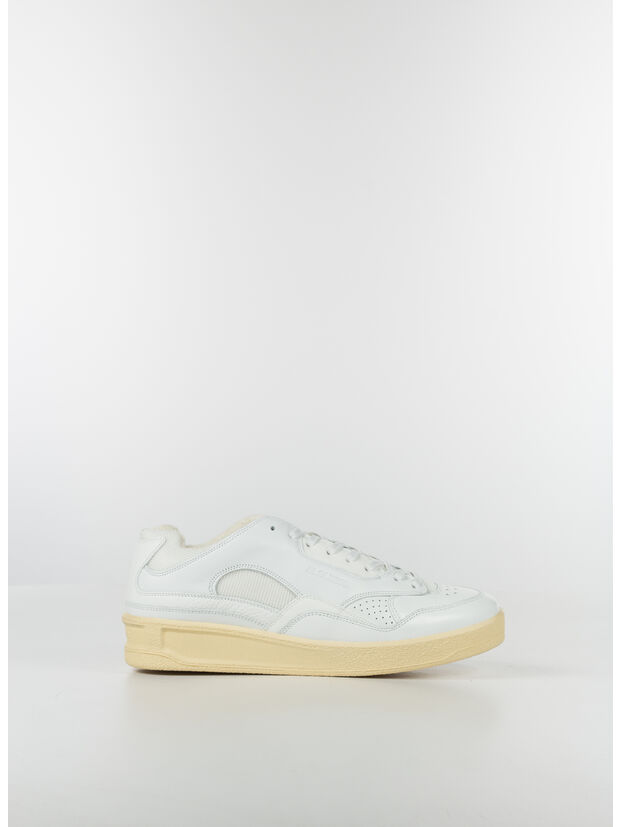 SCARPA IN PELLE, 100 WHITE / ECRU, large