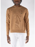 MAGLIONE GIROCOLLO ALEX, C407 CAMEL, thumb